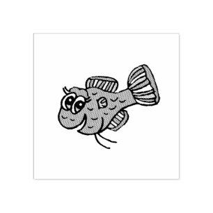 Tampons Encreurs Poisson souriant mignon