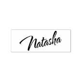 Tampons Encreurs Police de script cursive du nom Natasha (Impression)