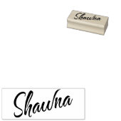 Tampons Encreurs Police de script Cursive Shawna Name (Tamponné)
