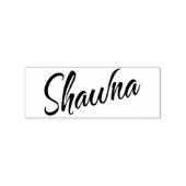 Tampons Encreurs Police de script Cursive Shawna Name (Impression)