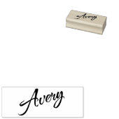 Tampons Encreurs Police de script décoratif cursive de nom (Tamponné)