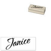 Tampons Encreurs Police d'écriture décorative cursive du nom de Jan (Tamponné)