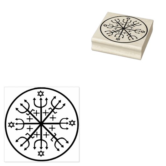 Tampons Encreurs Pomba Gira Symbole Design Outil de Timping (Tamponné)