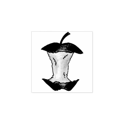 Tampons Encreurs Pommes Core Pommes Fruit Caoutchouc (Impression)