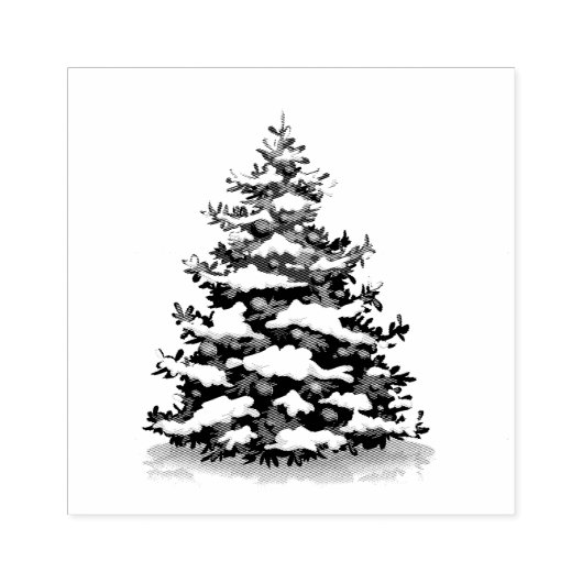 TAMPONS ENCREURS POMPE EN CAOUTCHOUC : ARBRE DE NOËL (Impression)