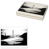 Tampons Encreurs Pont Golden Gate Photo Timbre en caoutchouc (Tamponné)