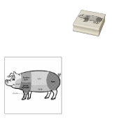 Tampons Encreurs Pork Butcher Chart (2) (Tamponné)