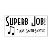 Tampons Encreurs Positif "Superbe job !" Timbre en caoutchouc (Impression)