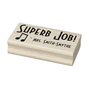 Tampons Encreurs Positif "Superbe job !" Timbre en caoutchouc