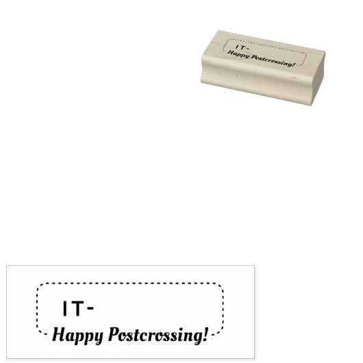 Tampons Encreurs Postcrossing Postcard ID IT Italy Postcrosser  (Tamponné)