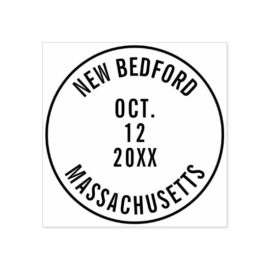 Tampons Encreurs Postmark Créer votre propre (Impression)