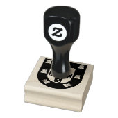 Tampons Encreurs Pot en caoutchouc 2" x 2" (Tampon)