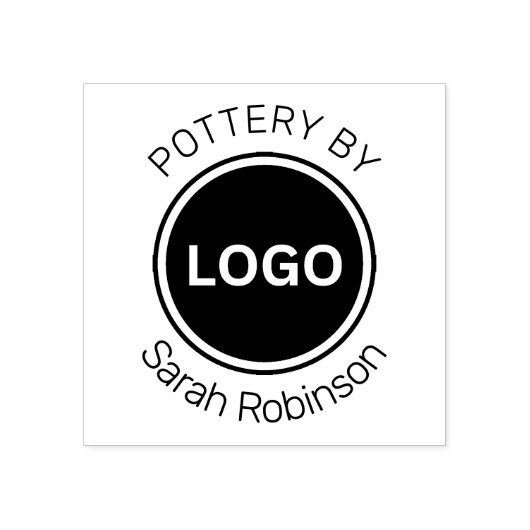 Tampons Encreurs Poterie par texte courbe (Impression)