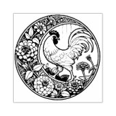 Tampons Encreurs Poulet vintage (Impression)