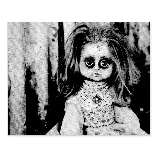 Tampons Encreurs Poupée gothique déplaisante en porcelaine Goth vic (Impression)