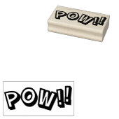 Tampons Encreurs POW ! ! Timbre en caoutchouc (Tamponné)