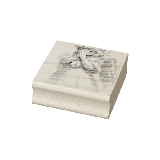 Tampons Encreurs Prier Ange Petite Fille Ailes (Tampon)