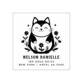 Tampons Encreurs PRO Style Adresse de retour en bois Caoutchouc (Impression)