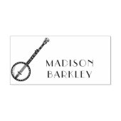 Tampons Encreurs Professeur de musique de Banjo (Impression)