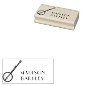 Tampons Encreurs Professeur de musique de Banjo (Tamponné)