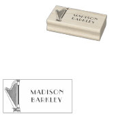 Tampons Encreurs Professeur de musique musicale de Harp (Tamponné)