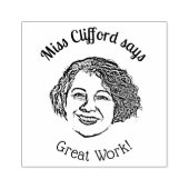 Tampons Encreurs Professeur de photo personnalisé (Impression)