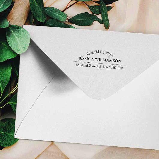 Tampons Encreurs Professionnel minimaliste élégant de nom d'entrepr