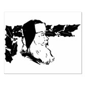 Tampons Encreurs Profil père Noël avec illustration holistique art  (Impression)