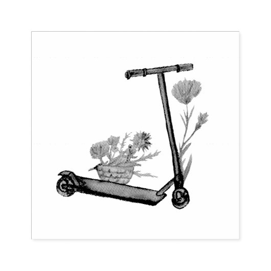 Tampons Encreurs Push Scooter (Impression)