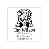 Tampons Encreurs Pyrénées Mountain Dog Adresse de retour (Impression)