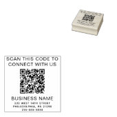 Tampons Encreurs QR Code Entreprise moderne (Tamponné)