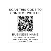 Tampons Encreurs QR Code Entreprise moderne (Impression)