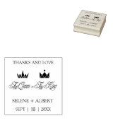 Tampons Encreurs Queen & King Royal Crowns for Weddding (Tamponné)