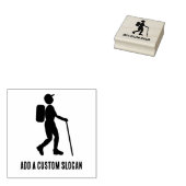 Tampons Encreurs Randonneur avec sac à dos : Ajouter n'importe quel (Tamponné)