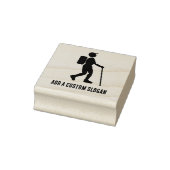 Tampons Encreurs Randonneur avec sac à dos : Ajouter n'importe quel (Tampon)