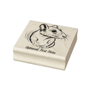 Tampons Encreurs Rat pour animal de compagnie personnalisé