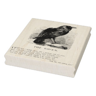 Tampons Encreurs Raven par Edgar Allen Poe