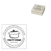 Tampons Encreurs Recettes de cuisine nourriture (Tamponné)