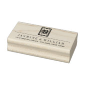 Tampons Encreurs Rectangle classique Double Bonheur Mariage chinois (Tampon)