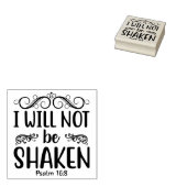 Tampons Encreurs Religieux Chrétienne Je Ne Serai Pas Ébranlé Citat (Tamponné)