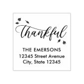 Tampons Encreurs Remerciements Automne Chute Thanksgiving Bois Timb (Impression)