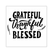 Tampons Encreurs Remerciements Heureux Bénis (Impression)