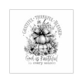 Tampons Encreurs Remerciements Heureux Bénis (Impression)