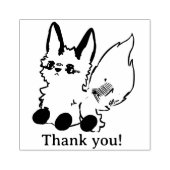 Tampons Encreurs Renard, merci! (Impression)