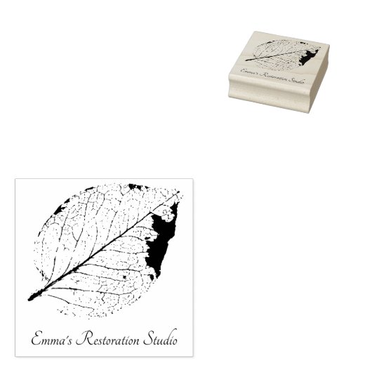 Tampons Encreurs Restauration architecturale Art Studio Nom personn (Tamponné)