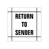 Tampons Encreurs "RETOUR À L'ENVOI" Dans les lignes (Impression)