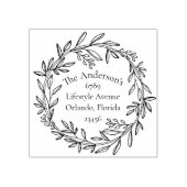 Tampons Encreurs Retour Adresse Botanique de Noël (Impression)