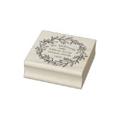 Tampons Encreurs Retour Adresse Botanique de Noël (Tampon)