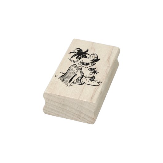 Tampons Encreurs Retro Hula (Tampon)