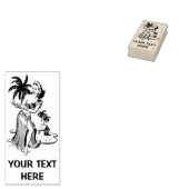 Tampons Encreurs Retro Hula (Tamponné)